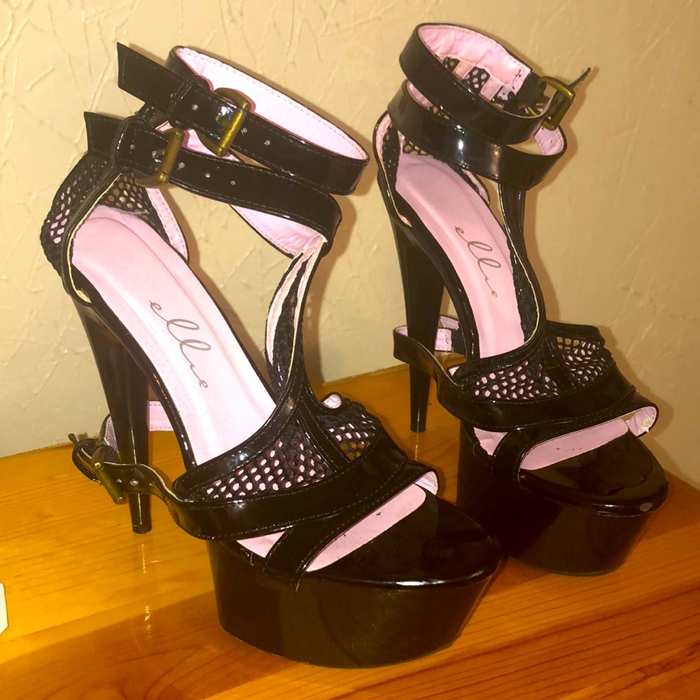 Elle platform heels size 7